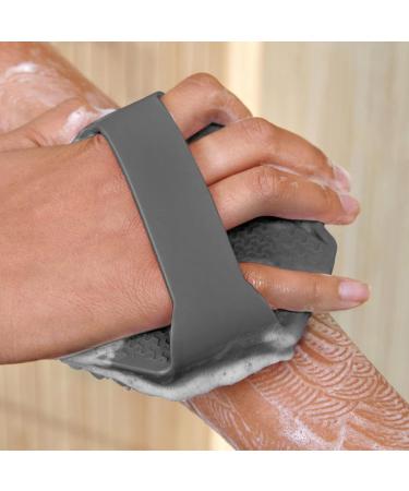 Buy Hexagon Silicone Shampoo Brush & Scalp Massager - Best for Hair Growth | Shower Brush & Face Scrubber for Men & Women - Buy Online on GoSupps.com