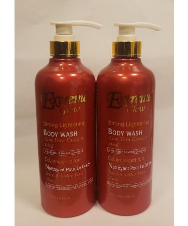 Extreme Glow Strong Lightening Body Wash with Aloe Vera Extract