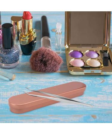 Beavorty 5 STK Metal Tweezers Storage Box for Eyelash Extensions | Durable Tweezer Case for Precision & Organization - Buy Online on GoSupps.com