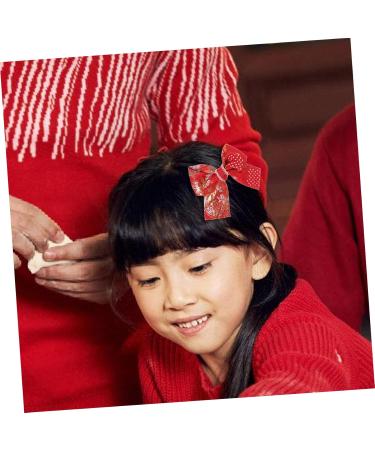 minkissy 3 Pairs Bow Hairpin Clip for Hair Asian Hair Pins Hanfu Hair Clip Traditional Chinese Hair Clips Hair Bow for Girl Christmas Bow Cute Hair Clip Baby Girl Flash Pair Clip Fabric - Buy Online on GoSupps.com