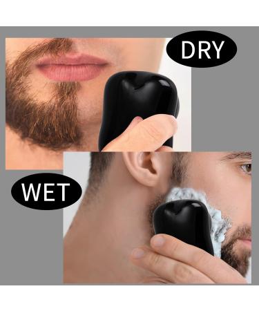 Powerful Storm Shaver for Men - USB Rechargeable Mini Portable Electric Shaver | Ideal Christmas Gift (Black - Buy Online on GoSupps.com