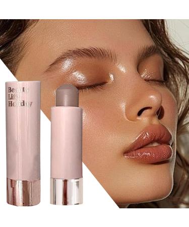 Stick de Maquillage - Bronzer visage en stick la texture cr meuse et longue tenue | Contour Cr meux en B ton | pour Femmes et Filles Mariage Plage Voyage Quotidien Maison Cendre froide - Buy Online on GoSupps.com