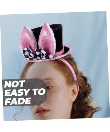 WRITWAA 1 Set Bunny Headband Easter Bunny Hair Ornament Easter Rabbit Headdress Bunny Ear Headwear Easter Bunny Ears Headband Easter Party Necktie Cosplay Prop Rabbit Ears Headband 23X15.5CM Black - Buy Online on GoSupps.com