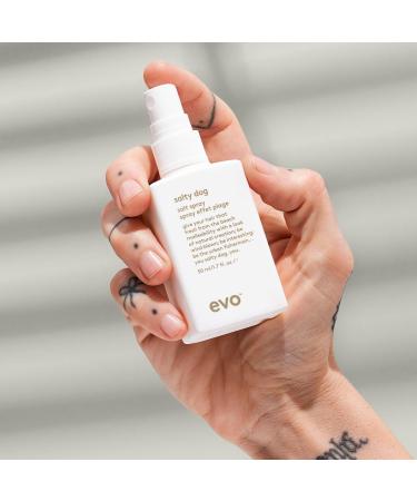 evo Salty Dog Salt Spray - Hair Texture & Volume Spray - Beach Textured Hair Natural Matte Finish - Travel Size 50ml / 1.7fl.oz 50 g (Pack of 1) - Buy Online on GoSupps.com