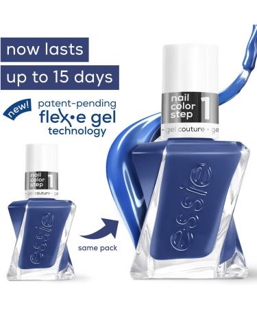 Essie Gel-Like Nail Polish Lasts Up To 15 Days With Flex.e Gel Technology No Chipping Glass-Like Shine Vegan Formula Gel Couture 509 Paint the Gown Red 13.5 ml 509 - Paint The Gown Red - Buy Online on GoSupps.com