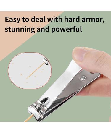 Manicure Set 4 Pieces Quality Carbon Steel Professional Nail Clipper Set Pedicure Tools Travel Beauty Tools Men and Women Friends and Parents Gifts - Buy Online on GoSupps.com