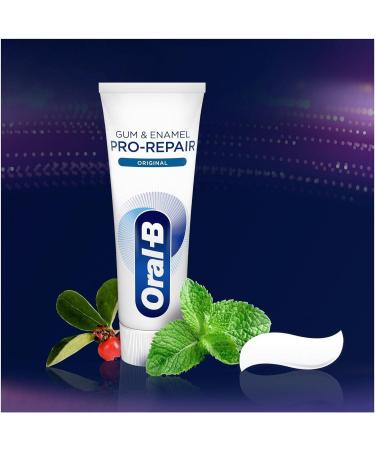 Oral-B Gum & Enamel Pro-Repair Toothpaste 400ml - Sensitive Teeth Protection (4 x 100ml) | Eco-Friendly Packaging - Buy Online on GoSupps.com