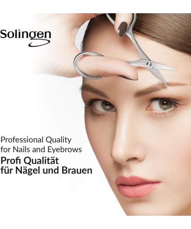 Marqus Inox Skin Snaps & Nail Scissors Set - Sharp Curved Cutting Edge - Premium German Quality from Solingen - Buy Online on GoSupps.com