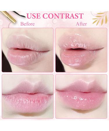 Fruit Flavored Lip Gloss & Pearlized Lip Balm - Hydrating Tinted Lip Oil Kit for Women & Girls | Long Lasting & Plumping in 5 Colors - Buy Online on GoSupps.com