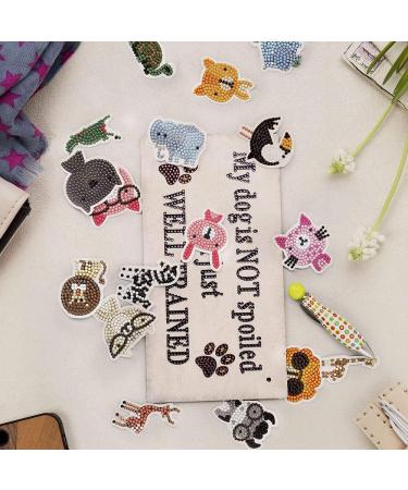 YBUTVY Dog Diamond Painting Kit - Welcome Sign Front Door Decorations with Adults Diamond Painting Tools - Perfect Gift for Dog Lovers - Buy Online on GoSupps.com