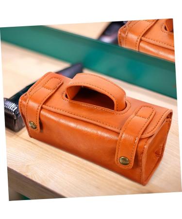 Premium Leather Shaving Head Cover | Durable Razor Protection Sleeve for Travel & Storage - Buy Online on GoSupps.com