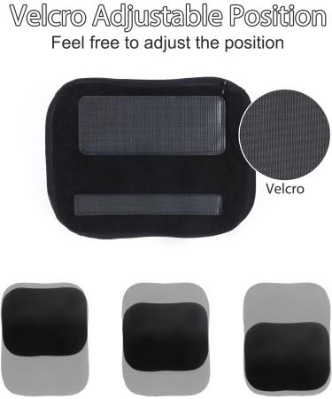 ZATOOTO Adjustable Car Neck Pillow | Memory Foam Headrest for All Heights - Black - Buy Online on GoSupps.com