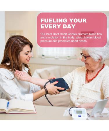 Central Park Morning Beet Root Chews 2-in-1 Beet Root Powder & Grape Seed Extract Nitric Oxide Support for Heart Health Energy & Blood Pressure Non-GMO 60 Chews for Men & Women - Buy Online on GoSupps.com