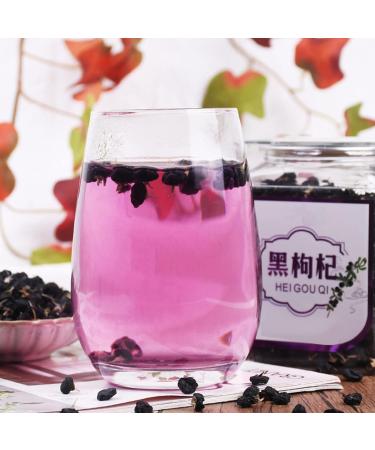 130g Black Wolfberry Tea Organic Natural Wild Black Goji Herbal Tea Canned Wolfberry Health Tea Natural Healthy Chinese Tea - Buy Online on GoSupps.com