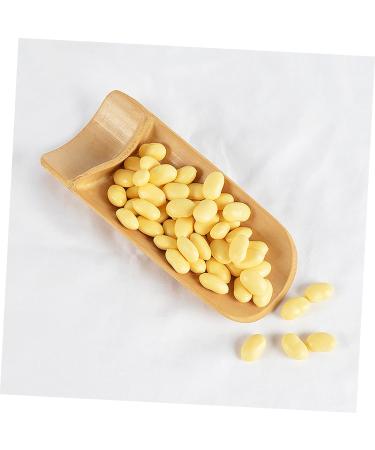 Alipis 3pcs Artificial Dried Soybeans Fake Beans Photo Props Realistic Soy Beans Vegetable Kitchen Decoration Photography Props Realistic Beans Model Fake Cookies Food Play Pvc Biscuit Yellowx3pcs 0.8x06cmx3pcs - Buy Online on GoSupps.com