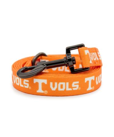 Tennessee Volunteers Collars and Leashes | Officially Licensed | Adjustable-Fits All Pets! (6 Ft Leash)