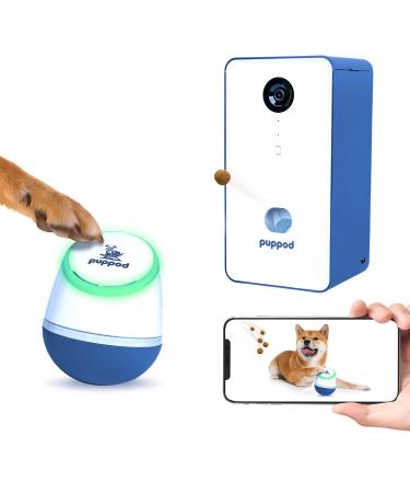 PupPod Gaming, Training, and Enrichment System for Dogs - Positive Reinforcement Puzzle Toy, Video Feeder, and Mobile App