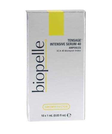 Biopelle Tensage Growth Factor Intensive Serum 40 - SCA 40 Biorepair Index - 10 Count - Buy Online on GoSupps.com