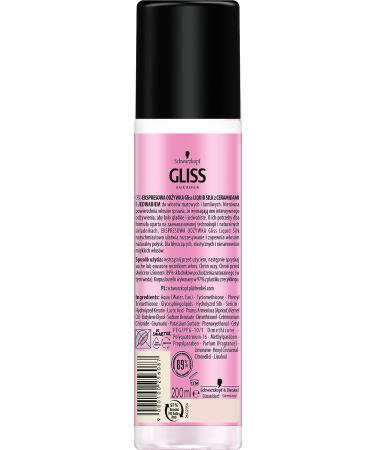 Gliss Kur Liquid Silk Repair Conditioner Spray 200ml/6.7 Fl. Oz - Instant Repair - Buy Online on GoSupps.com