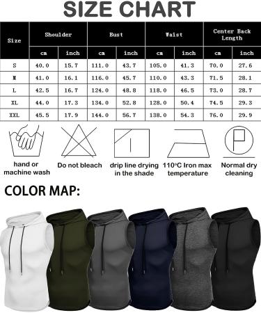 Amussiar Men's Workout Hooded Tank Top - XX-Large Wine Red - Buy Online on GoSupps.com