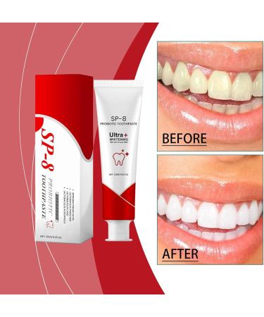  JINGLING SP-8 Probiotic Toothpaste 120g Probiotic Whitening Toothpaste Ultra Whitening Toothpaste Deep Cleaning Toothpaste - Buy Online on GoSupps.com