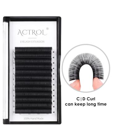 Volume Eyelash Extensions D Curl 0.07mm 13mm - Easy Fan Self Fanning Lashes for Effortless Volume - Buy Online on GoSupps.com