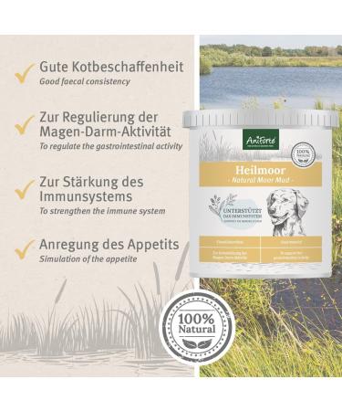 Aniforte Heilmoor for Dogs 1.2kg - Natural Digestive & Immune Support for Pets - High Acceptance Natural Healing Earth - Buy Online on GoSupps.com