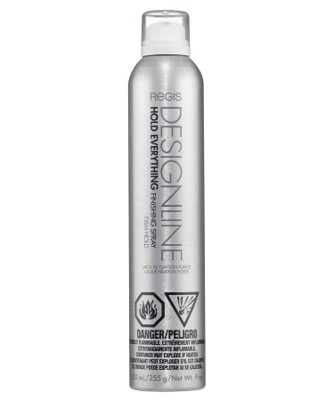 Hold Everything Spray 9 oz - Regis DESIGNLINE - Extra Strong Finishing Hair Spray with Firm Hold