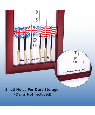 GSE Dry-Erase Dart Scoreboard for Dart Board Cricket & 01 Games | Out Chart & Marker Included - Buy Online on GoSupps.com