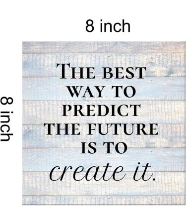 VAHATAN Inspirational Wall Art - Motivational Canvas Poster for Home & Office Decor (8x8 Inch) - Framed Ready to Hang - Perfect Encouragement Gift - Buy Online on GoSupps.com