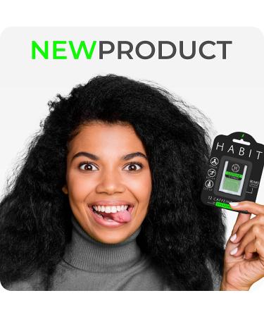 Habit Caffeine Strips 80mg | 3 Pack Spearmint | 36 Energy Strips - Buy Online on GoSupps.com
