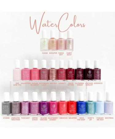 Shop Honeybee Gardens Water-Based Nail Enamel - Eco-Friendly Odorless Clear Polish (0.5 fl oz) - International Shipping - Buy Online on GoSupps.com