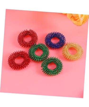 Magiclulu 15pc Acupressure Finger Ring Set - Sensory Massage Toys for Restless Kids | Enhance Blood Flow & Focus - Buy Online on GoSupps.com