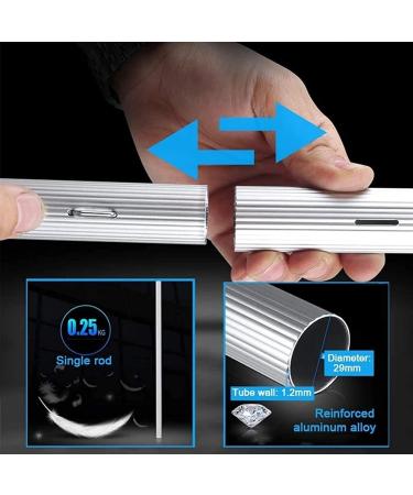 Telescopic Water Fed Pole for Cleaning Conservatory Roofs Photovoltaic Panels and Windows Suitable for Cleaners 35cm Brush Head 10M/33FT - Buy Online on GoSupps.com