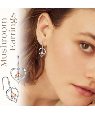 Cute Cat Necklace with Sparkling Zirconia Crystal Birthstone Pendant Necklace for Girls Womens White Gold Over 925 Sterling Silver Animal Necklace Birthstone Jewelry Sweet Present Girlfriend Sisters E Mushroom Earrings - Buy Online on GoSupps.com