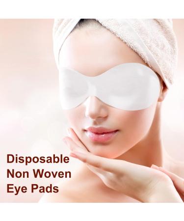 Joez 100 Sheets Disposable Non-Woven Eye Care Pads | DIY Cotton Facial Eye Masks for Spa & Skincare - Buy Online on GoSupps.com