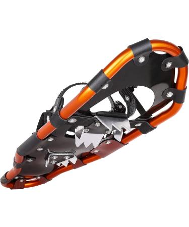 Explorer Plus Lightweight Aluminum Snowshoes with Dual Ratchet Bindings - Adult & Kids Sizes - Up to 120 lbs - Includes Waterproof Carry Bag - Buy Online on GoSupps.com
