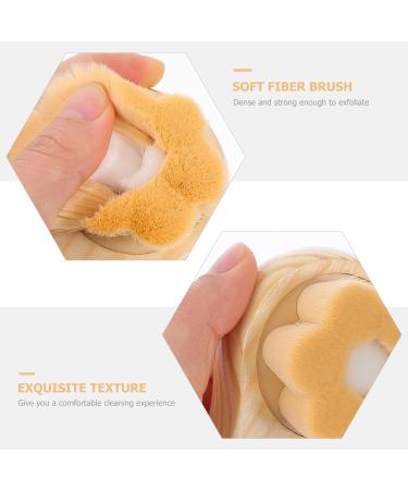  WOONEKY WOONEKY Facial Scrub Deep Cleansing Soft Bristles Gentle Facial Exfoliator for Makeup Removal at Home and on the Go - Buy Online on GoSupps.com