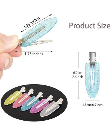 Bling Glitter Hair Clips - 30PCS Shiny No Bend Pins for Hairstyles, Waves, and Makeup - Hairdressing Salon Quality - Buy Online on GoSupps.com
