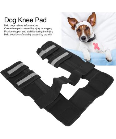Pet Leg Support Dog Knee Pad Front Leg Protective Brace Support Pet Gear for Injury Surgery Recovery M - Buy Online on GoSupps.com