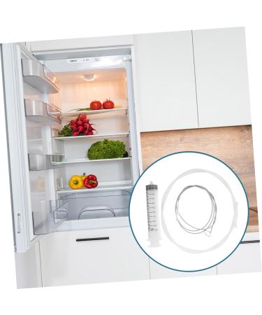 Refrigerator Drain Unblocker Kit | Flexible Clog Remover & Cleaning Brush for Fridge Drain Outlet | Reusable Dredging Tool - Buy Online on GoSupps.com