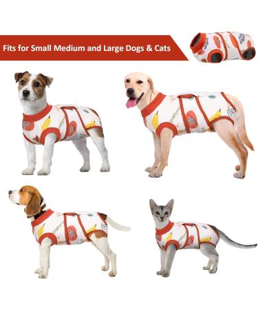 Kuoser Dog Body After Surgery | Breathable Post-Op Bodysuit for Male & Female Dogs & Cats | XXL Leak Protection & Protective Collar Alternative - Buy Online on GoSupps.com