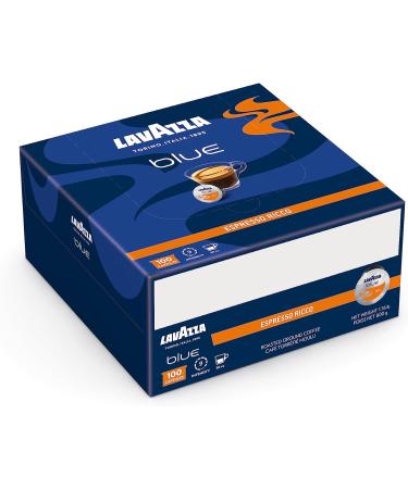 Lavazza Blue Espresso Ricco 100 Coffee Capsules (2) - Buy Online on GoSupps.com