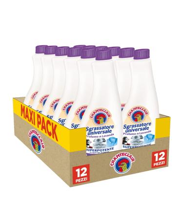 Chanteclair, Universal Degreaser Refill Lavender Scent - Pack of 12 x 750ml Bottles