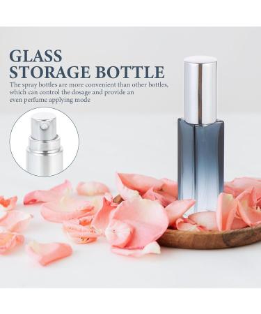 FRCOLOR 4pcs 10ml Refillable Perfume Bottles - Portable Glass Spray Bottles with Metallic Caps & Pipette for Essential Oils | Perfect for Travel & Home Use - Buy Online on GoSupps.com