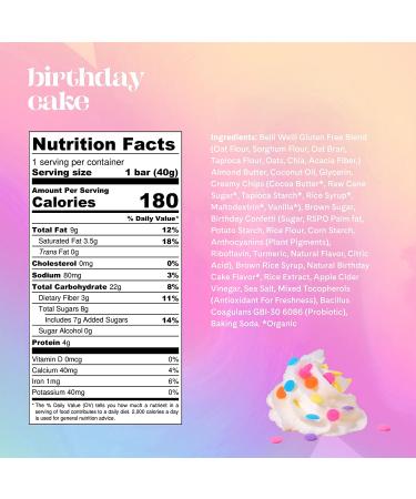 BelliWelli Vegan Gluten-Free Snack Bar Variety (8-Pack) | Low FODMAP Certified, Dairy Free, Gut Friendly with Probiotics | Guilt-Free Dessert for Breakfast | 8 Count - Buy Online on GoSupps.com