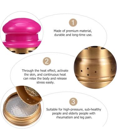 Buy Moxibustion Box Set - Cotton Covers & Copper Moxa Stick Holder | Chinese Traditional Medicine - Buy Online on GoSupps.com