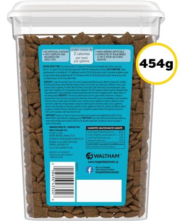 TEMPTATIONS Adult Cat Treats Tempting Tuna Flavour 454g Tub Cat Treats Tuna 454 g (Pack of 1) - Buy Online on GoSupps.com