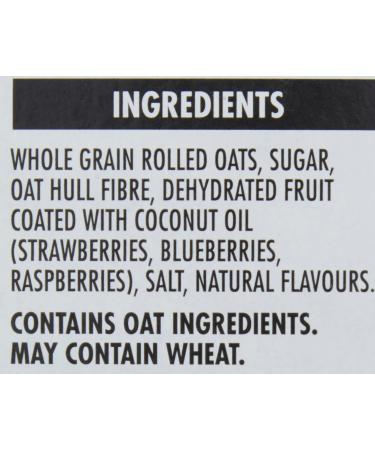 Quaker High Fibre Wild Berry Medley Instant Oatmeal 8 Packets 304g High Fibre Wild Berry Medley 304 g (Pack of 1) - Buy Online on GoSupps.com