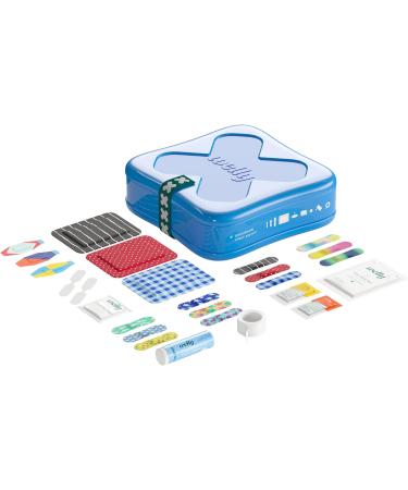Welly Excursion Kit - 200 Count First Aid Kit with Waterproof Bandages and Essential Ointments - Buy Online on GoSupps.com